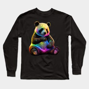 Mystical Cosmic Panda Long Sleeve T-Shirt